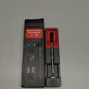 Smart Wireless Meat Thermometer with Ultra-Thin Probe, 6 Sensors Accuracy Digital Food Thermometer 0.5S Instant Read, IP67 Waterproof for BBQ, Grill, Smoker, Oven, Air Fryer,Black