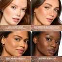 COVERGIRL TruBlend Skin Enhancer Baked Luminous Bronzer, with Hyaluronic Acid & White Rose Extract, Blends Seamlessly - 320 Caramel (Medium Bronze with Copper Swirls)