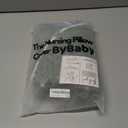 Double-Sided Baby Nursing Pillow Cover Set - 4 Pack - Soft Unisex Breastfeeding Pillow Cover for Girl & Boy with Hanging Loop - Multipurpose Washable Quick-Dry Slipcover Case with Waterproof Liner (Multicolor)