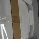 Hibbent Elongated Toilet Seat with Oval Cover, Soft Close Toilet Seat, Easy to Install,Never Loosen Hinge to Prevent Shifting, Non-slip Seat Bumpers and Easily Cleaning(White)