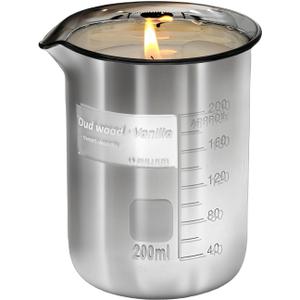 2 Pack Vanilla Candles for Home - Natural Soy Candles | Christmas Gifts for Women Men | 40 Hours Long Burning 7oz