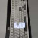 EPOMAKER x Aula F99 Wireless Mechanical Keyboard, Hot Swappable Gasket Custom Gaming Keyboard with Five-Layer Padding, BT/2.4GHz/USB-C, 8000mAh Battery (White Grey, Graywood V3 Switch)