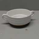 HASENSE Ceramic Soup Bowls with Handles, 20 oz Oven Safe French Onion Soup Bowls 