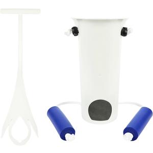 Molded Sock Aid Donner Kit - Sock Remover and Donner Kit - Foam Grip Handles - 31" Adjustable Cords - Sock Helper Stocking Slider - Elderly, Senior, Pregnant Diabetics