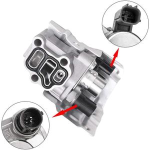 VTEC Solenoid Spool Valve w/Timing Oil Pressure Switch & Gasket Compatible with Honda Accord CR-V Element Civic Acura RSX Acura TSX Replacement# 15810-RAA-A01 15810-RAA-A03