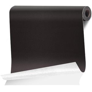 Leather Repair Tape Patch, 35.4" x 79" Self Adhesive Leather Patches for Furniture,Vinyl Repair Kit for Car Seat, Couch, Chairs, Boat Seat, Sofa Dark Brown