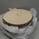 (10) Pack 10-11 inches Large Wood Slices for Centerpieces - Wood Centerpieces for Tables, Rustic Wedding Centerpiece, Natural Wood Slabs