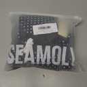 seamoly Womens Bikini Sets 2026 Padded Open Back 2 Piece Bathing Suits Retro Cheeky High Cut Thong Swimsuit Black Polka Dot, L