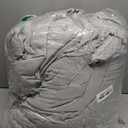 Bedsure Tufted Boho Comforter Set King Size - Light Grey Boho Bed Set, GentleSoft 3 Pieces Farmhouse Shabby Chic Embroidery Bedding, Gifts for Woman, Soft Jacquard King Comforter for All Seasons