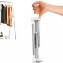 Ligtchser Portable Travel Garment Rack,Folding Clothes Rack for Dance,Travel,Camping, Drying,RV, Indoor,Outdoor. A Collapsible Mini Clothing Rack.