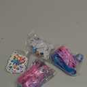 86pcs Stitch Birthday Party decorations Set Included 12 Bracelets, 12 Acrylic Pins, 12 Keychains, 50 Stickers, for Boys and Girls Cartoon Theme Party