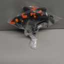 Bar Clamps 4 Inch Wood Clamp F Type Woodworking Work Bar Clamp Clip F Clamp Ratchet for Carpentry Tool Release Carpenter Tools for Woodworking(Black-6PCS)