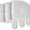 Pool Cleaner Replacement Filter Bag Fits for Polaris 360 and 380 Pool Cleaner All Purpose Bags (3 Pack, 360 Zipper Closure Bag)