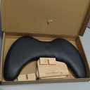 Hand Rest for Nails Tech, U Shaped Arm Rest for Nails Tech with Nail Table Mat, Nail Rest Stand, Nail Arm Rest Cushion, Manicure Hand Rest with Detachable Brackets, Nail Hand Rest, Black