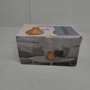 BZseed Aromatherapy Essential Oil Diffuser 550ml 12 Hours Wood Grain Aroma Diffuser with Timer Cool Mist Humidifier for Large Room, Home, Baby Bedroom, Waterless Auto Shut-off,7 Colors Lights Changing (Brown), Pack of 2 