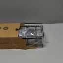 AKTECKE Shower Caddy Hanging Bathroom Organizer: Rustproof Shelf for Inside Shower - No Drilling Racks Over Showerhead - Bath Shelves for Shampoo Soap (Black)