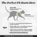 Rabbitgoo Cat Harness and Leash Set for Walking Escape Proof, Adjustable Soft Kittens Vest with Reflective Strip for Cats, Comfortable Outdoor Vest, Black, M