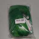 7 Pcs Halloween Green Wig with Purple Scarf, Women Green Costume Wig Set Include Face Paint Eyelashes Gloves Socks, Green's Anime Cosplay Flip Wigs for Halloween St Patrick's Party Accessory