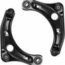 Front Lower Left & Right Control Arms w/Ball Joint Suspension Kit for Nissan Versa 1.6L 2012-2019, for Nissan Versa Note 1.6L 2014-2019, for Micra 2015-2019 (2pc)