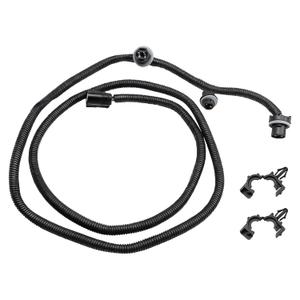 Driver/Left Side Tail Lamp Wiring Harness Compatible with Chevy Silverado GMC Sierra 1500 2500HD 3500HD 2016-2019 Replace # 23295978
