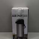 Coffee Carafe for Keeping Hot - Gezoss 102OZ / 3L Airpot Coffee Dispenser with Pump - Large Coffee Thermos for Hot Drinks Tea Liquid - Insulated Stainless Steel Hot Water Beverage Urn for Parties