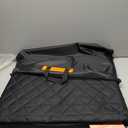 URPOWER XL Dog Back Seat Extender for Crew Cab Truck, Hard Bottom Dog Car Seat Cover Waterproof Dogs Car Hammock Pet Backseat Bed, Pet Truck Accessories for F150 / RAM 1500/ Tundra Crew Cab (Black)