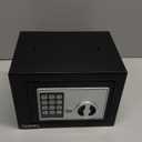 Yuanshikj Electronic Deluxe Digital Security Safe Box Key Keypad Lock Home Office Hotel Business Jewelry Gun Cash Use Storage money (BLACK)