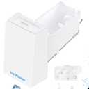 Upgraded DA97-14504C Ice Bucket Replacement for Samsung Refrigerator Ice Maker Tray Part DA97-14504A Ice Container Assembly RF22KREDBSR, RF23HCEDBBC, RF23J9011SR, RF24FSEDBSR Fridge Assy Tray Ice Bin