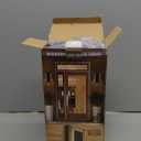 tewei LED Outdoor Wall Sconce, 15.7'' Black Outdoor Front Porch Lights Modern Exterior Lighting Fixtures, LED Exterior Wall Sconce for House, Hallway, Warm White 3000K, 2 Pack