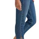 Lee Women's Legendary Straight Capri Jean (Blue, Size 16)