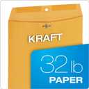 Quality Park 10" x 13" Clasp Envelopes, Heavy 32 lb Brown Kraft, Gummed Flap, 100/Box (QUA37797)