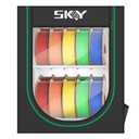 3D Printer Filament Storage Box, Storage Rack for 3D Printing Filaments,Dustproof and Waterproof Storage Box Isolate Pets for Storage Double Layer Storage Rack and Easy to Store 20 roll Pack