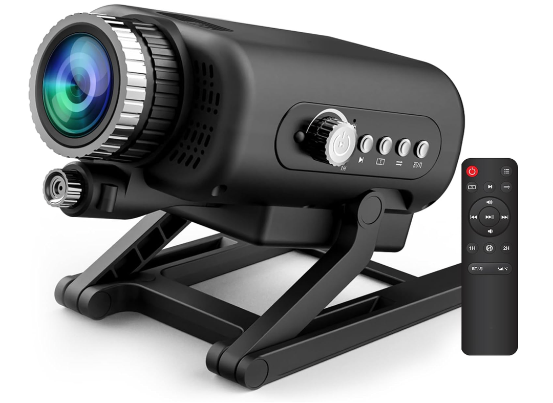 60in1 Galaxy Projector, HD Home Planetarium Projector with Builtin NonFading Scenes, 3D Star Light Projector for Bedroom, Twinkling Star & Meteor, Bluetooth Speaker & White Noise, Birthday Gifts