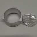 54mm Dosing Funnel Espresso Puck Screen Set KNODOS Grinder Trigger Portafilter Funnel and Filter Compatible with Breville 54mm Portafilters (Silver)