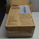 CAROTE 14 Pieces Knife Set with Block, Forged, High Carbon Stainless Steel Sharp Blade Block Knife Set, Dishwasher Safe Cutlery, Cream