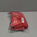 Kaximil Women's Sexy Ruffle Mini Dress Spaghetti Strap Ruched Corset Party Club Short Dresses (Medium, Red)