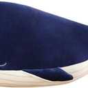 MUPI Whale Stuffed Animals Plush Pillow 4 Size Cute Soft Cotton Plushies Pillows Kawaii Blue Whale Toy Gifts for Kids Boys Girls Adults (Blue, 18 Inch)