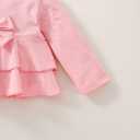 Baby Girl Clothes Infant Girl Clothes Fall Winter Outfits Sweatshirt Long Sleeve Ruffle Tops Pants Headband 6-24M