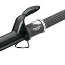 BaByliss Pro Spring Curling Iron, Porcelain Ceramic Professional For Multiple Hair Types, Reaches 430 Degrees for Loose Long Lasting Curls (1.25 Inch)