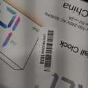 JALL 16.2" Large Digital Wall Clock with Bluetooth Sync, RGB Digital Clock Large Display with Auto DST,Wall Clock for Classroom Bedroom Gym, Led Clock for Aged Elderly Mother Father (Black)