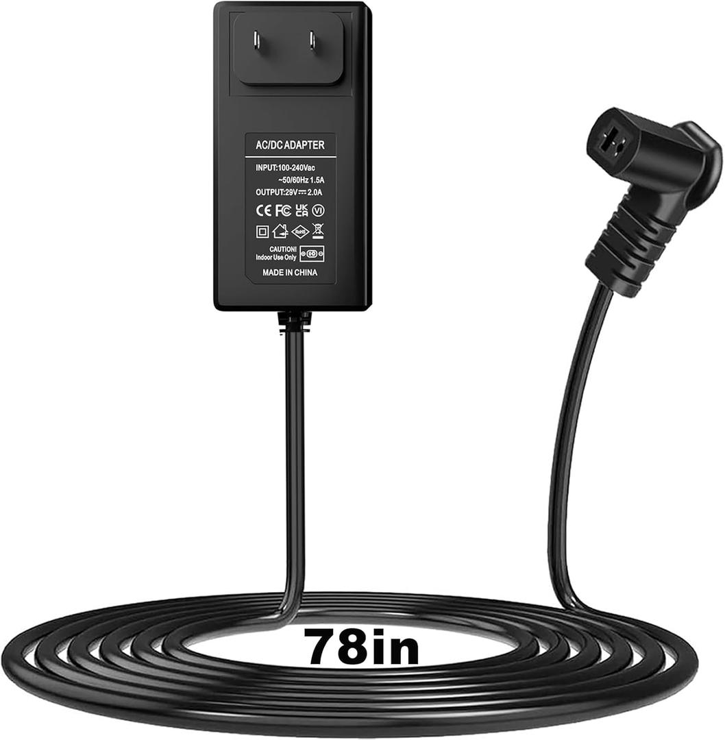 Universal Power Supply for Lounge Chairs, Lift Chair, Recliner Sofa, Couch - 29V 2A Wall Plug-in Compatible With Most Makes & Models FS2900-2000 ZB-H290020A-C ZBPOWER