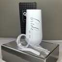 QualityVibe Wedding Gift Bride & Groom EST. 2025 Tiny Champagne Flute Tumblers 6 oz, Couples Gift for Bride & Groom, Bride to Be Gift, Present for Newlyweds