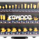 Router Bits Sets of 35B Pieces 1/4 Shank Router Bit Set T Shape Wood Milling Cutter