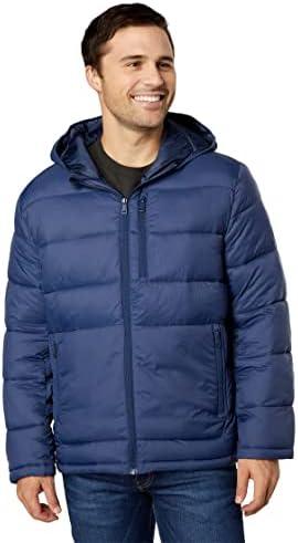 Cole Haan Men's Hooded Nylon Puffer Jacket, Size Medium