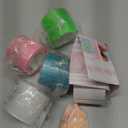 Nano Tape for Bubble Kit - 6pcs Colorful Double Sided Elastic Tape for Balloon Decorating and Crafting