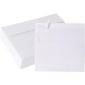 5x7 Envelopes 50 Pack, A7 White Envelopes for Invitations, 5 1/4 x 7 1/4 Large for Weddings, Invitations, Greeting Cards, Postcards, Photos, Mailing, Quick Self Seal.