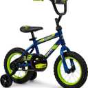 Huffy Upshot 12/16/20 Inch Boy's Bike for Kids, Removable Training Wheels, BMX Design, Designed for Growth, Durable Construction, EZ Build Assembly