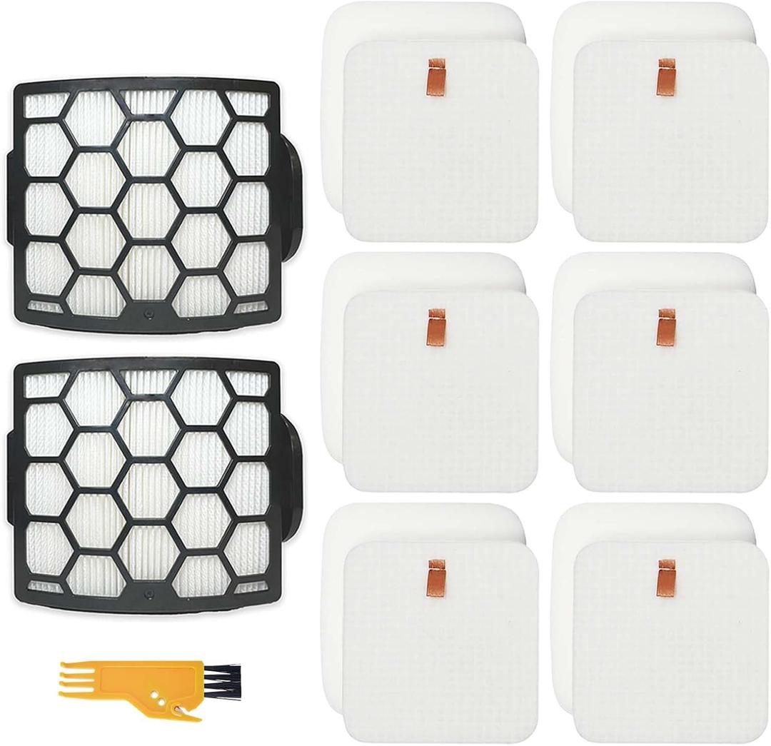 UV900 Filter Replacement for Shark UV850 UV900 LA492 LA490 UV900CCO Lift-Away Corded Upright Vacuum Cleaner - Compare to Part #XHF320 & XFFK602UKT