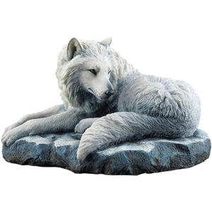 Arctic Wolf Guardian of The North Lisa Parker Figurine 7.75" H