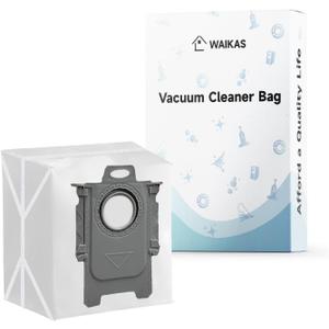 WAIKAS 6 Pack Replacement Bags for Roborock Q5 Max+, Q7 Max+, Q7 M5+, Q10 S5+, Q10 X5+, Q8 Max+, Q5 DuoRoller+, Q5+, Q5Max Plus, S8+, S7 MaxV Ultra, S8 Pro Ultra, Q7M5 -Replacement Parts & Accessories